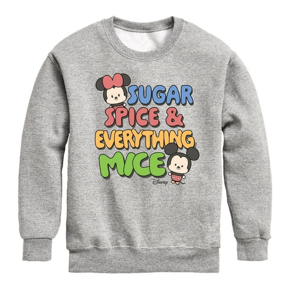 Disney - Everything Mice - Toddler & Youth Crewneck Fleece Sweatshirt