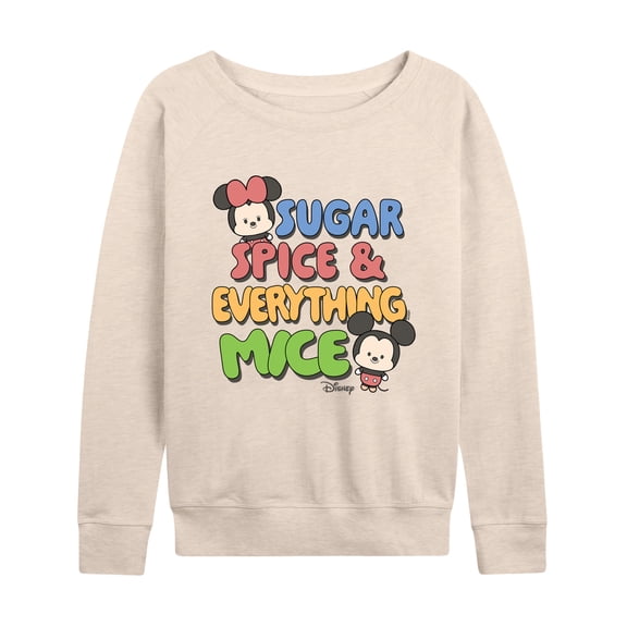 Disney - Everything Mice - Women's Lightweight French Terry Long Sleeve Shirt
