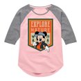 thumbnail image 1 of Disney - Explore Nature - Toddler & Youth Girls Fleece Dress, 1 of 5