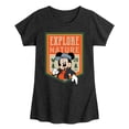 thumbnail image 1 of Disney - Explore Nature - Toddler & Youth Girls Short Sleeve Graphic T-Shirt, 1 of 5