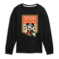 thumbnail image 1 of Disney - Explore Nature - Toddler & Youth Long Sleeve Graphic T-Shirt, 1 of 5