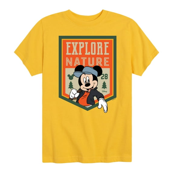 Disney - Explore Nature - Toddler & Youth Short Sleeve Graphic T-Shirt
