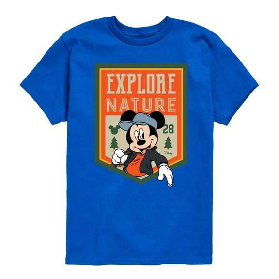 Disney - Explore Nature - Toddler & Youth Short Sleeve Graphic T-Shirt