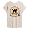 thumbnail image 1 of Disney - Explore Together Rainbow - Women's Oversized T-Shirt, 1 of 5