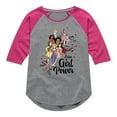 thumbnail image 1 of Disney - Extra Girl Power  - Toddler & Youth Girls Raglan Graphic T-Shirt, 1 of 5