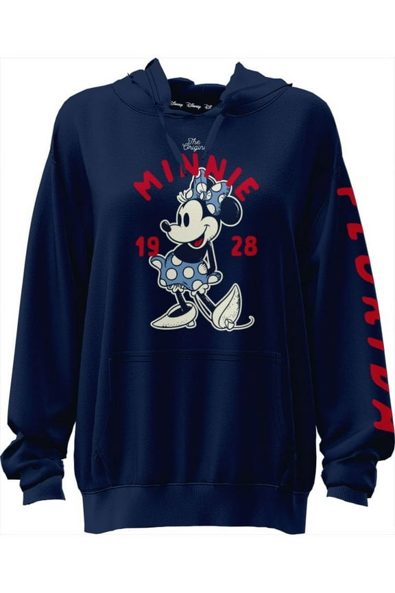 Minnie Mouse Adult Hoodie Sweatshirt, S-2XL (Women's)