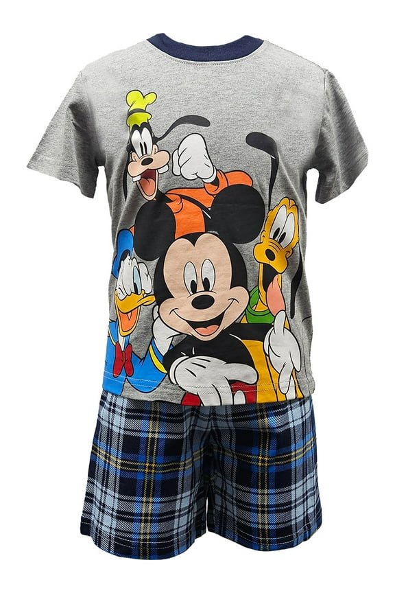 Mickey & Friends Toddler 2 Piece Set, 2T-4T (Boy's)