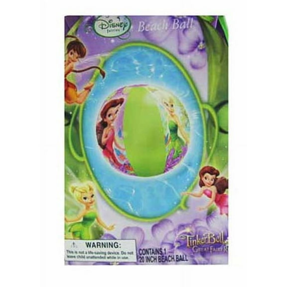 Disney Fairies Beach Ball - TinkerBell Beach Ball (20 Inch)