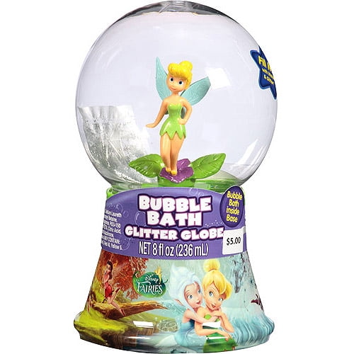 Disney Fairies Bubble Bath Glitter Globe, 8 fl oz