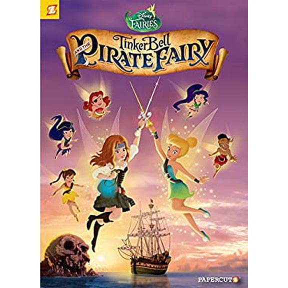 Pre-Owned Disney Fairies Graphic Novel #16: Tinker Bell and the Pirate Fairy (Disney Fairies, 16) (Hardcover) 1629911542 9781629911540