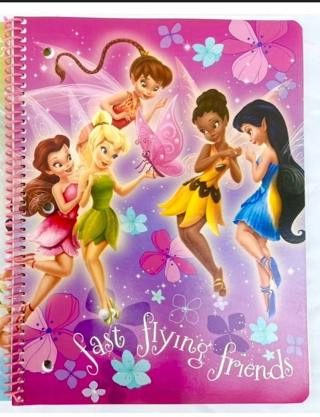 Disney Fairies Spiral Notebook Fast Flying Friends - Walmart.com