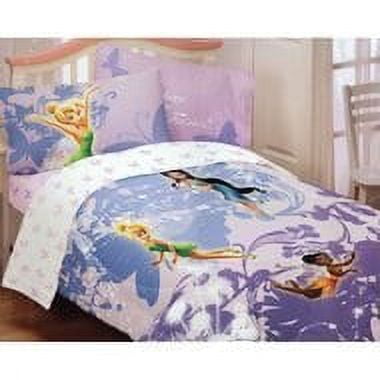 Disney Fairies Swirl Twirl Butterfly Twin Bed Comforter