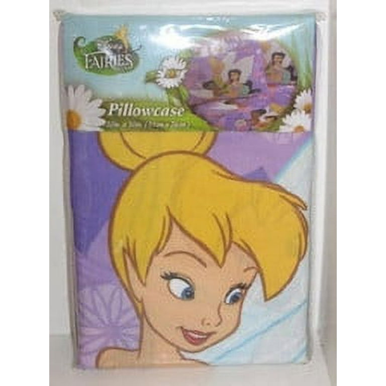 Disney Tinkerbell Pillow/ Disney Tinkerbell Fairy Room Décor/ Tinkerbell  Floral Throw Pillow Gift/ Bedroom Decoration Fairy Throw Pillow