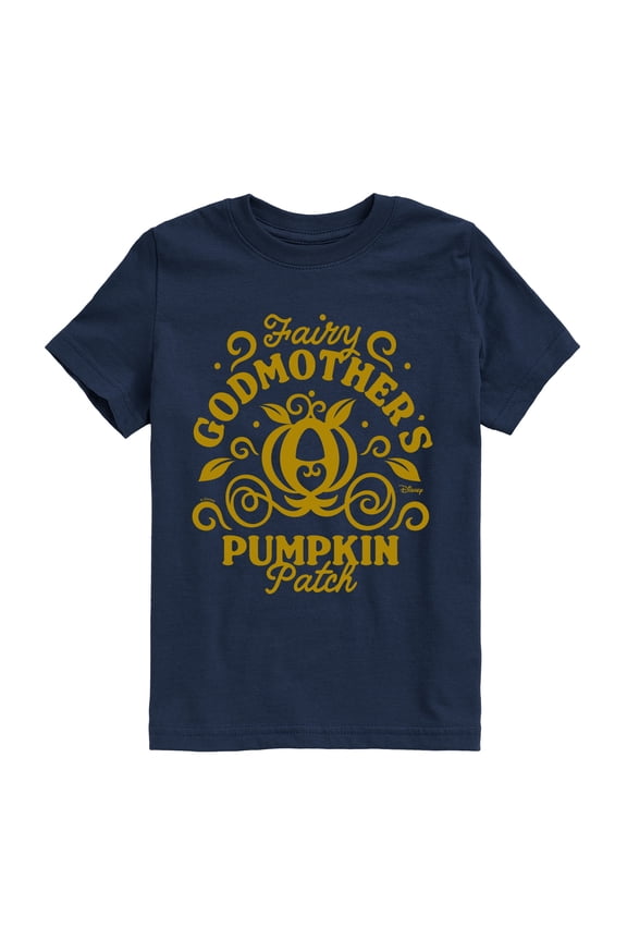 - Fairy Godmother Pumpkin Patch - Youth Boys Short Sleeve Graphic T-Shirt
