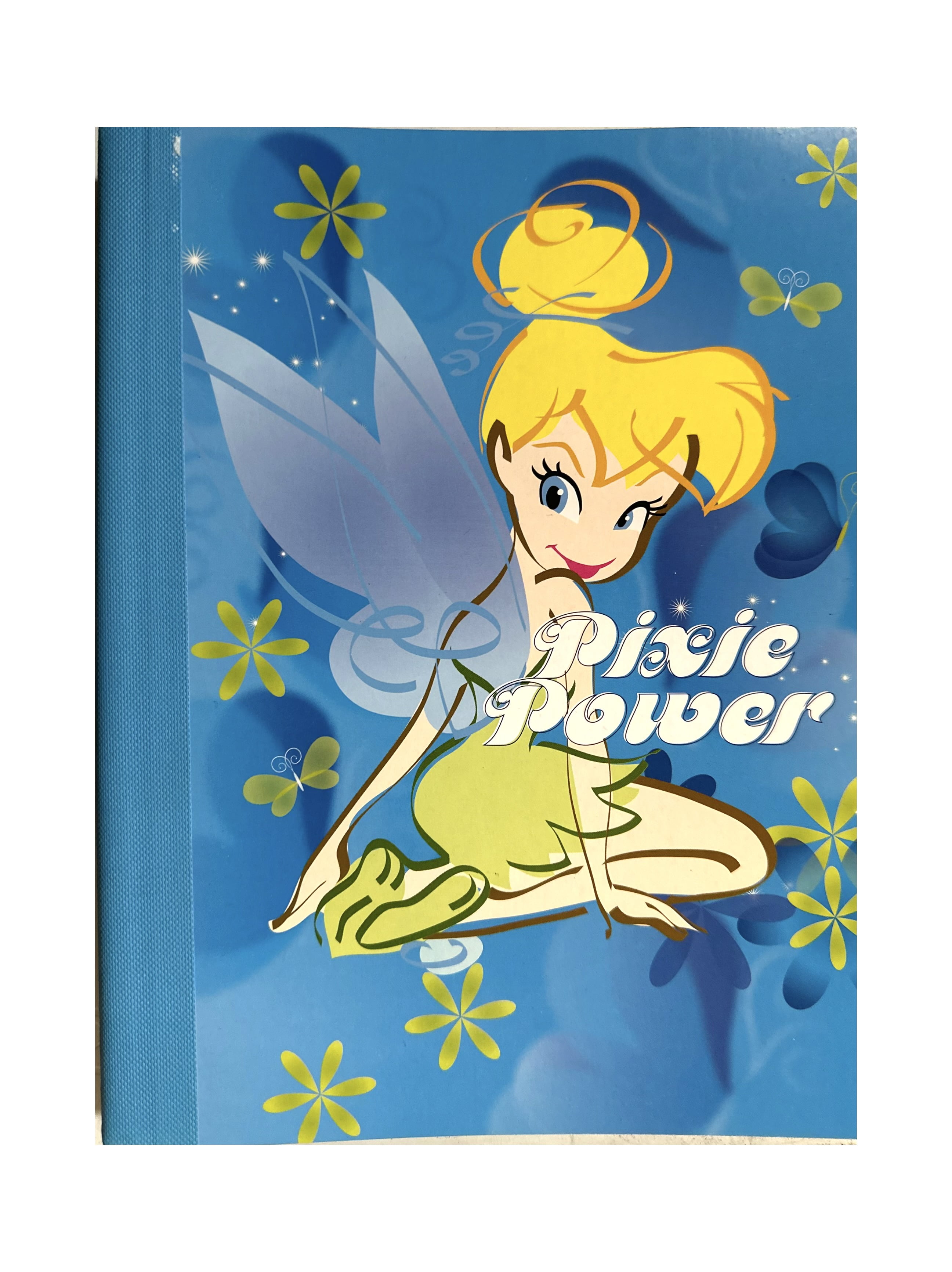 Disney Fairy Tinker Bell notebook Blue Neverland (wide ruled