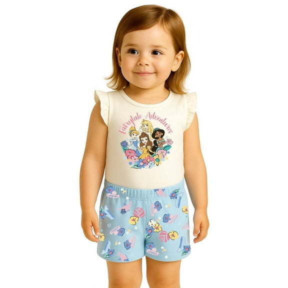Disney Princesses Toddler 2 Piece Set, 2T-4T (Girl's)