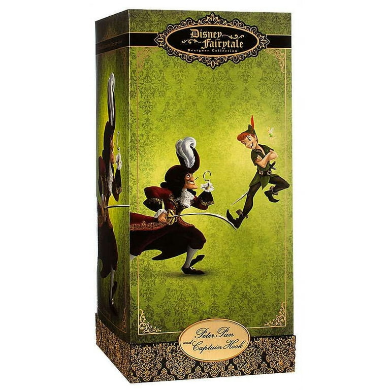 Disney Fairytale Designer Collection Peter Pan and Captain Hook Doll Set 