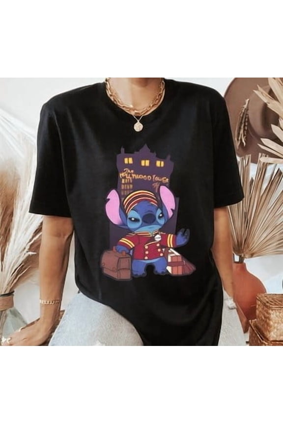 Fall Fest Stitch Tower Of Terror T-Shirt Unisex, S-5XL