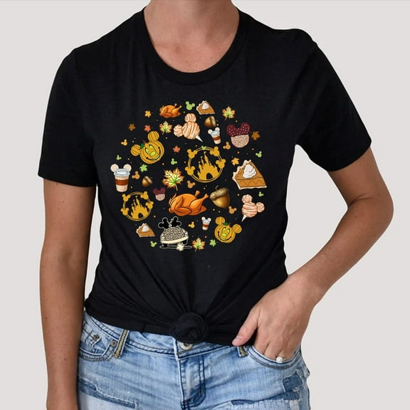 Disney Fall T-Shirt, Disney Thanksgiving Shirt, Family Disney Matching Kids Shirt, Fall Disney gift, Fall Mickey Sweatshirt, DisneyTrip Tee