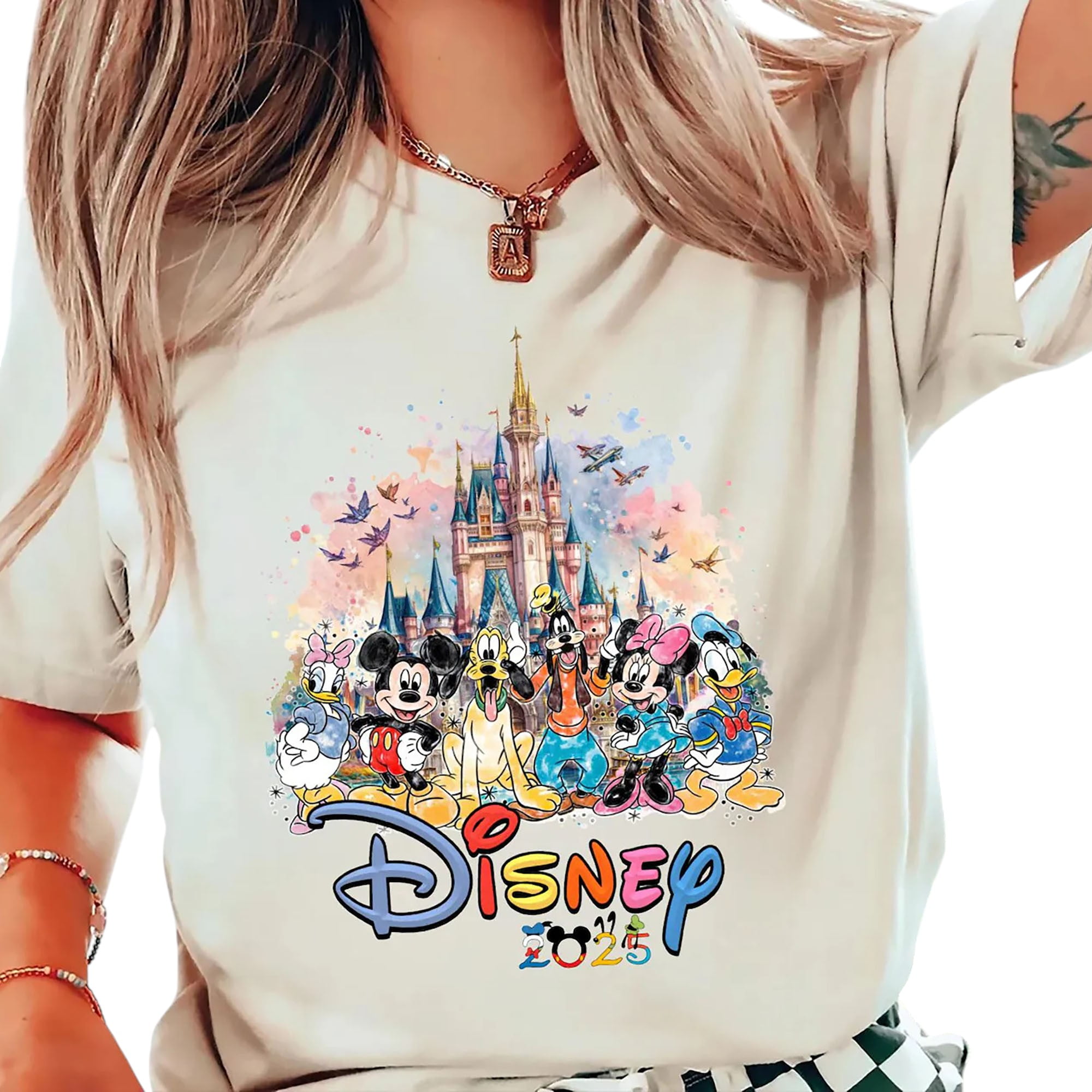 Disney Family Vacation 2025 Matching T-Shirt Disneyland Trip Tee