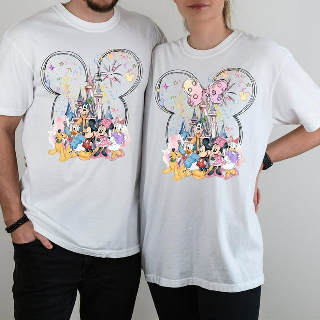 Disney Family Vacation Shirt, Mickey and Friends T-Shirt, Disney Couple