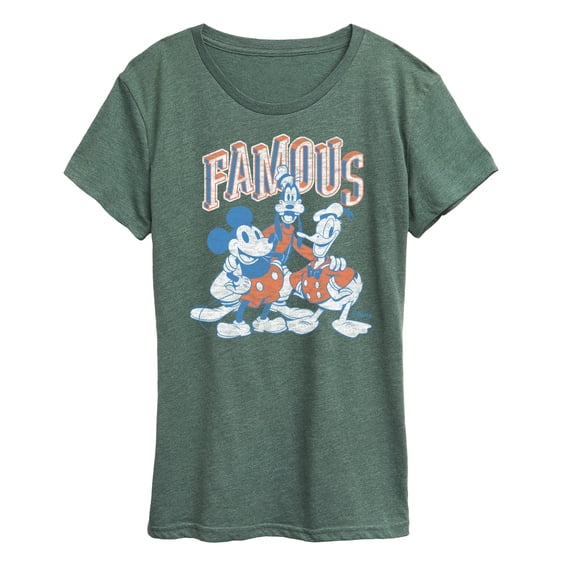 Disney - Famous - Women's Short Sleeve Graphic T-Shirt