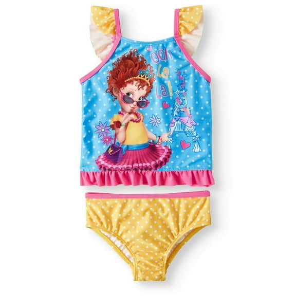 Disney Fancy Nancy 2 PC Swimsuit Girl Size 5T