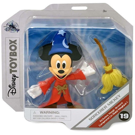Disney Fantasia Sorcerer Mickey Mouse Action Figure Toybox New with Box
