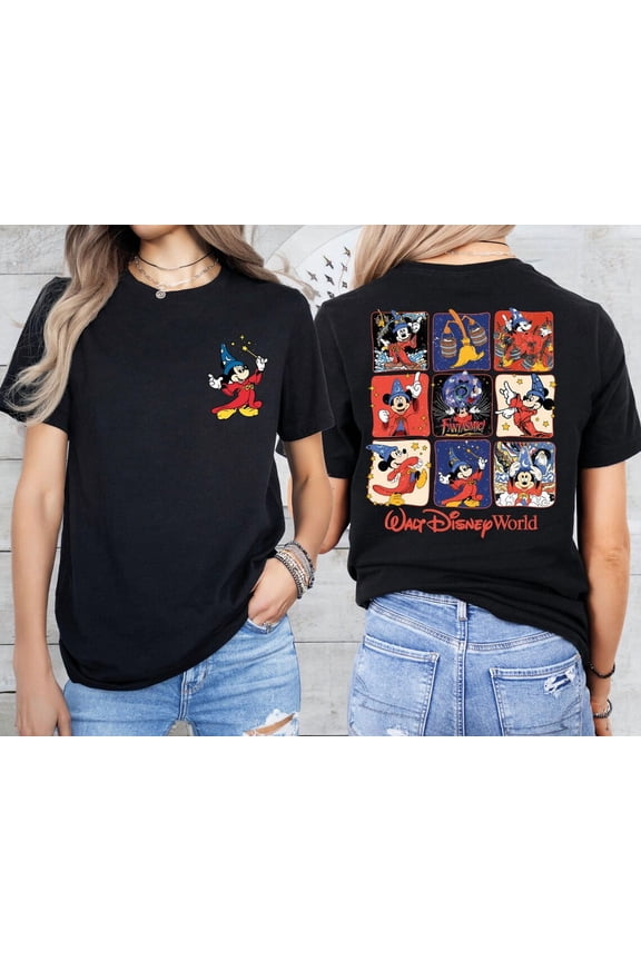 Disney Fantasia T-Shirt, Mickey Magic Shirt, Fantasia Sorcerer Tee, Disneyland Trip Shirt