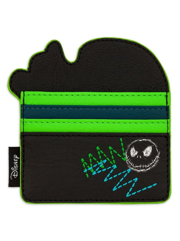 Faux Leather Unisex Child's Novelty Card Wallet, Black