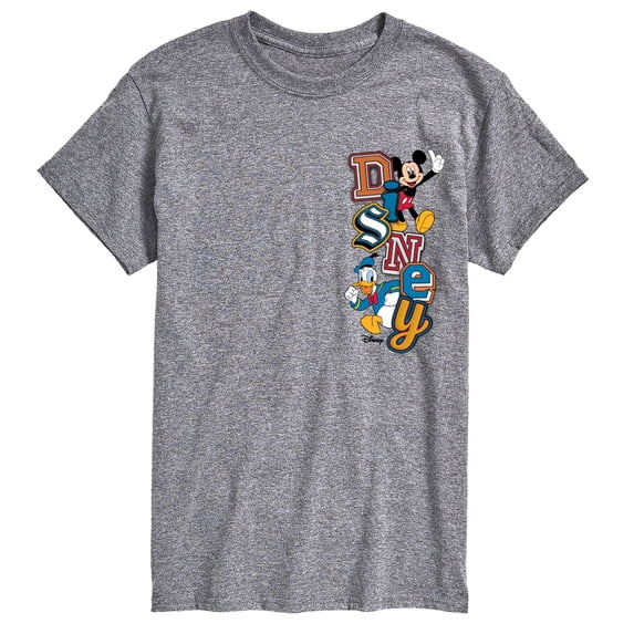 Disney - Faux Patch - Men's Short Sleeve Graphic T-Shirt