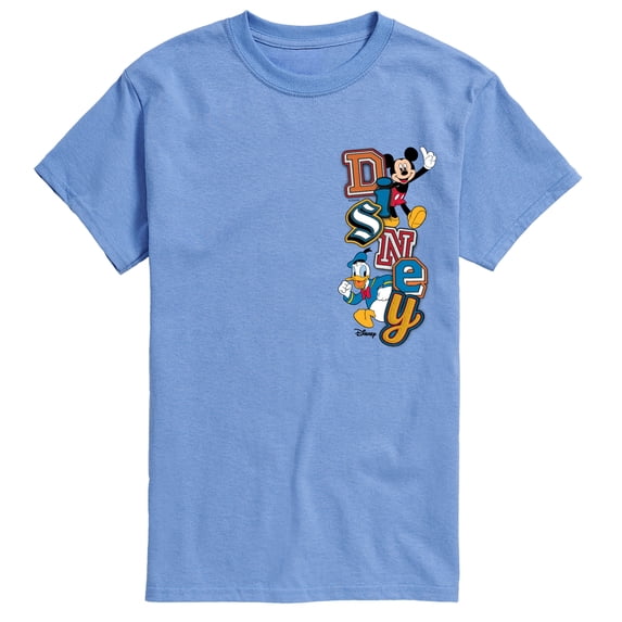 Disney - Faux Patch - Men's Short Sleeve Graphic T-Shirt