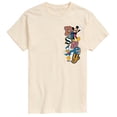 thumbnail image 1 of Disney - Faux Patch - Men's Short Sleeve Graphic T-Shirt, 1 of 4
