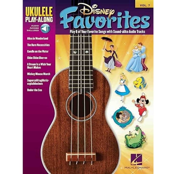 Disney Favorites Ukulele Play Along Vol 7