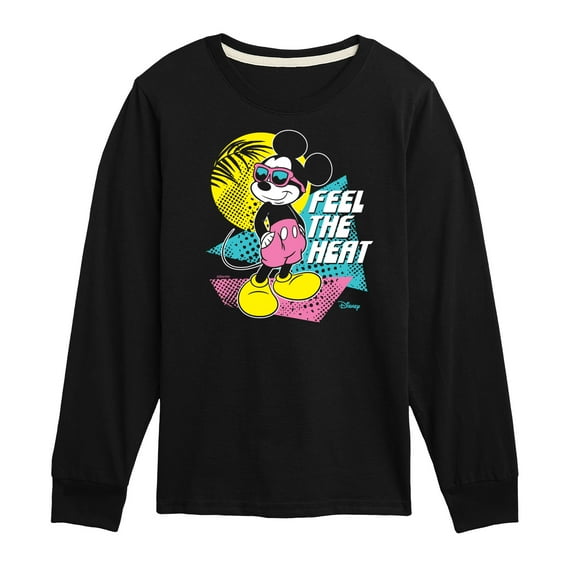 Disney - Feel The Heat - Toddler & Youth Long Sleeve Graphic T-Shirt