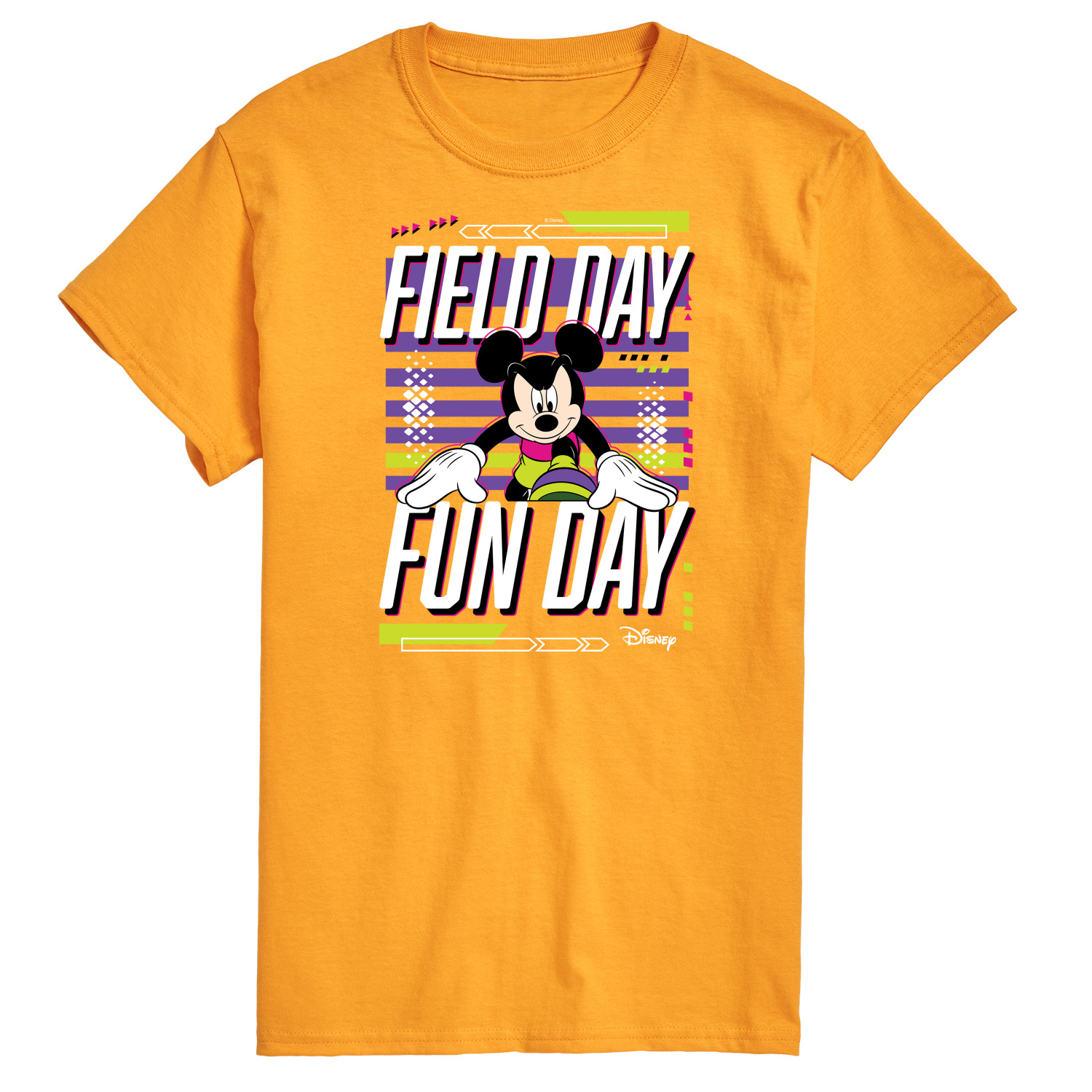 Disney Field Day Fun Day Men's Short Sleeve Graphic TShirt