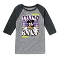 thumbnail image 1 of Disney - Field Day Fun Day - Toddler And Youth Raglan Graphic T-Shirt, 1 of 5