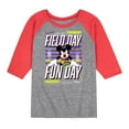 thumbnail image 1 of Disney - Field Day Fun Day - Toddler And Youth Raglan Graphic T-Shirt, 1 of 6