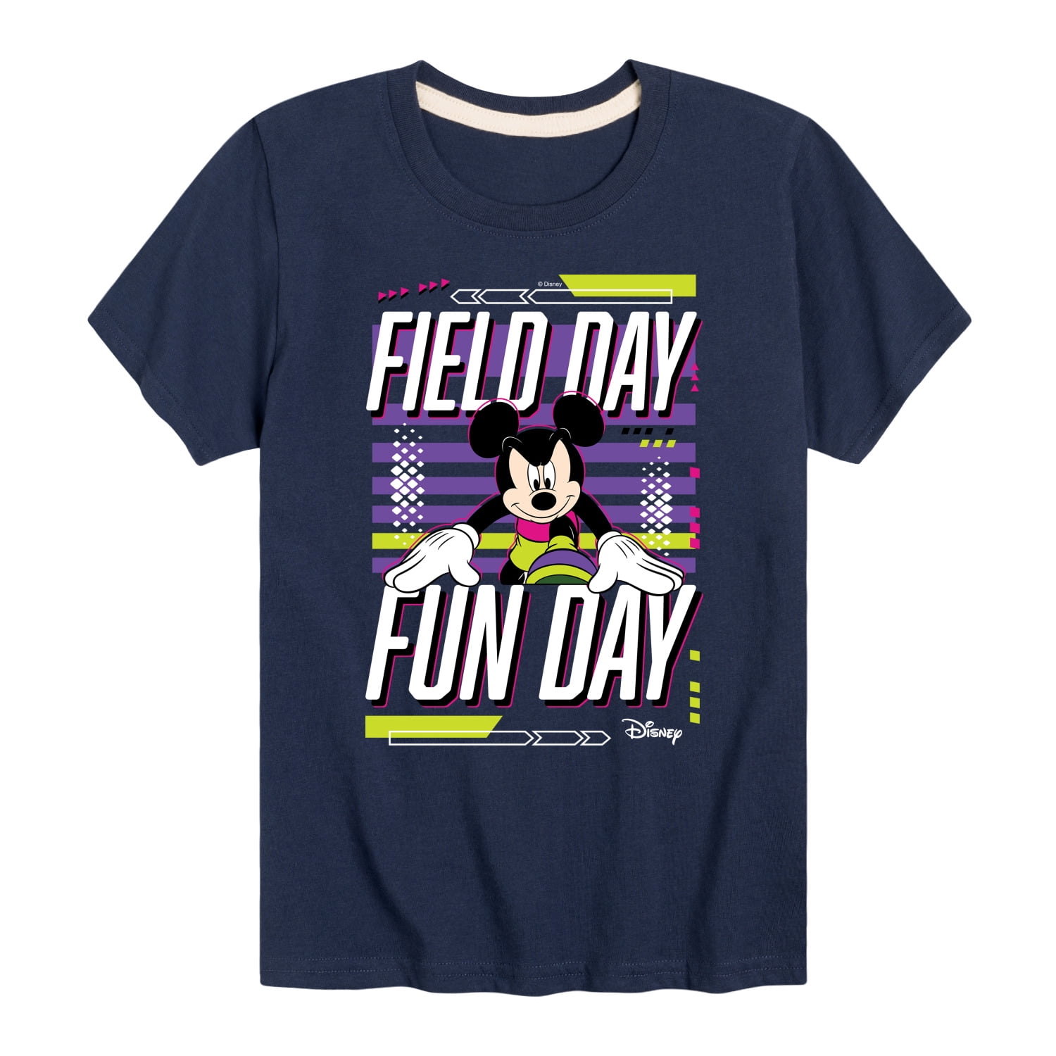 Disney Field Day Fun Day Toddler And Youth Short Sleeve Graphic T