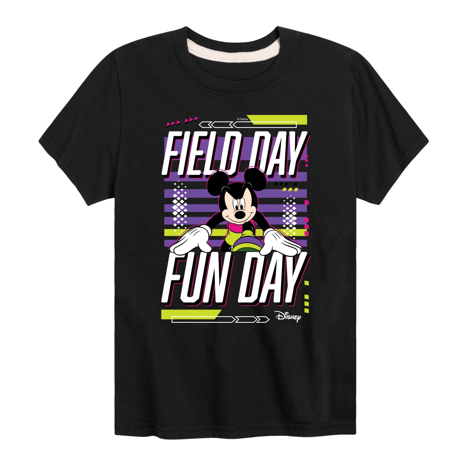 Disney Field Day Fun Day Toddler And Youth Short Sleeve Graphic T