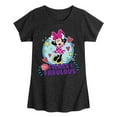 thumbnail image 1 of Disney - Fierce And Fabulous - Toddler & Youth Girls Short Sleeve Graphic T-Shirt, 1 of 4