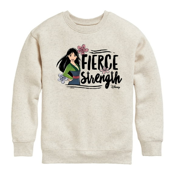 Disney - Fierce Strength - Toddler & Youth Crewneck Fleece Sweatshirt