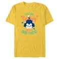 thumbnail image 1 of Disney Figaro You Say Cat Lady Like It’s a Bad Thing - Short Sleeve Blended T-Shirt for Adults - Customized-Yellow, 1 of 5