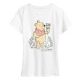 thumbnail image 1 of Disney - Find Beauty Pooh - Women's Short Sleeve Graphic T-Shirt, 1 of 4