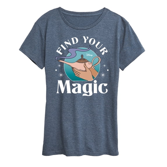Disney - Find Your Magic Women's Short Sleeve Graphic T-Shirt