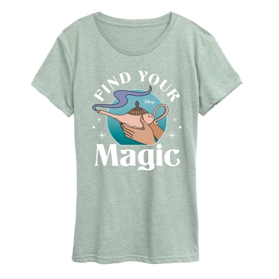 Disney - Find Your Magic Women's Short Sleeve Graphic T-Shirt