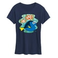 thumbnail image 1 of Disney Finding Dory - Dory, Marlin, & Nemo - Women's Short Sleeve Graphic T-Shirt, 1 of 5