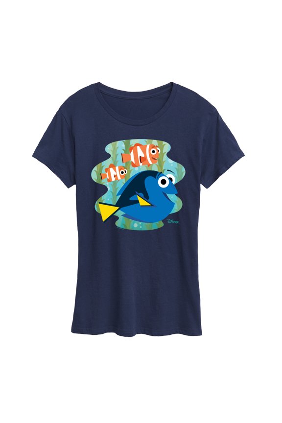 Finding Dory - Dory, Marlin, & Nemo - Women's Short Sleeve Graphic T-Shirt