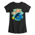 thumbnail image 1 of Disney Finding Dory - Dory, Nemo, & Marlin - Toddler & Youth Girls Short Sleeve Graphic T-Shirt, 1 of 5