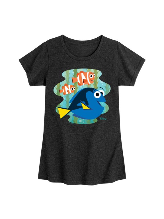 Finding Dory - Dory, Nemo, & Marlin - Toddler & Youth Girls Short Sleeve Graphic T-Shirt